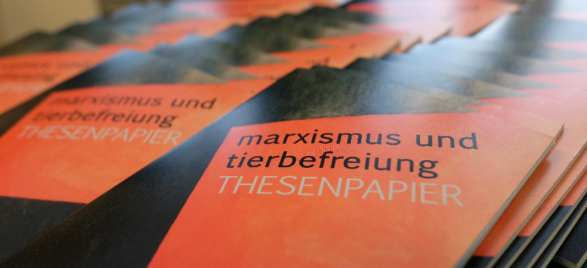 Thesenpapier 2017 Bündnis Marxismus und Tierbefreiung Hamburg Zürich Tierrechtsgruppe Assoziation Dämmerung Rosa Luxemburg Konferenz