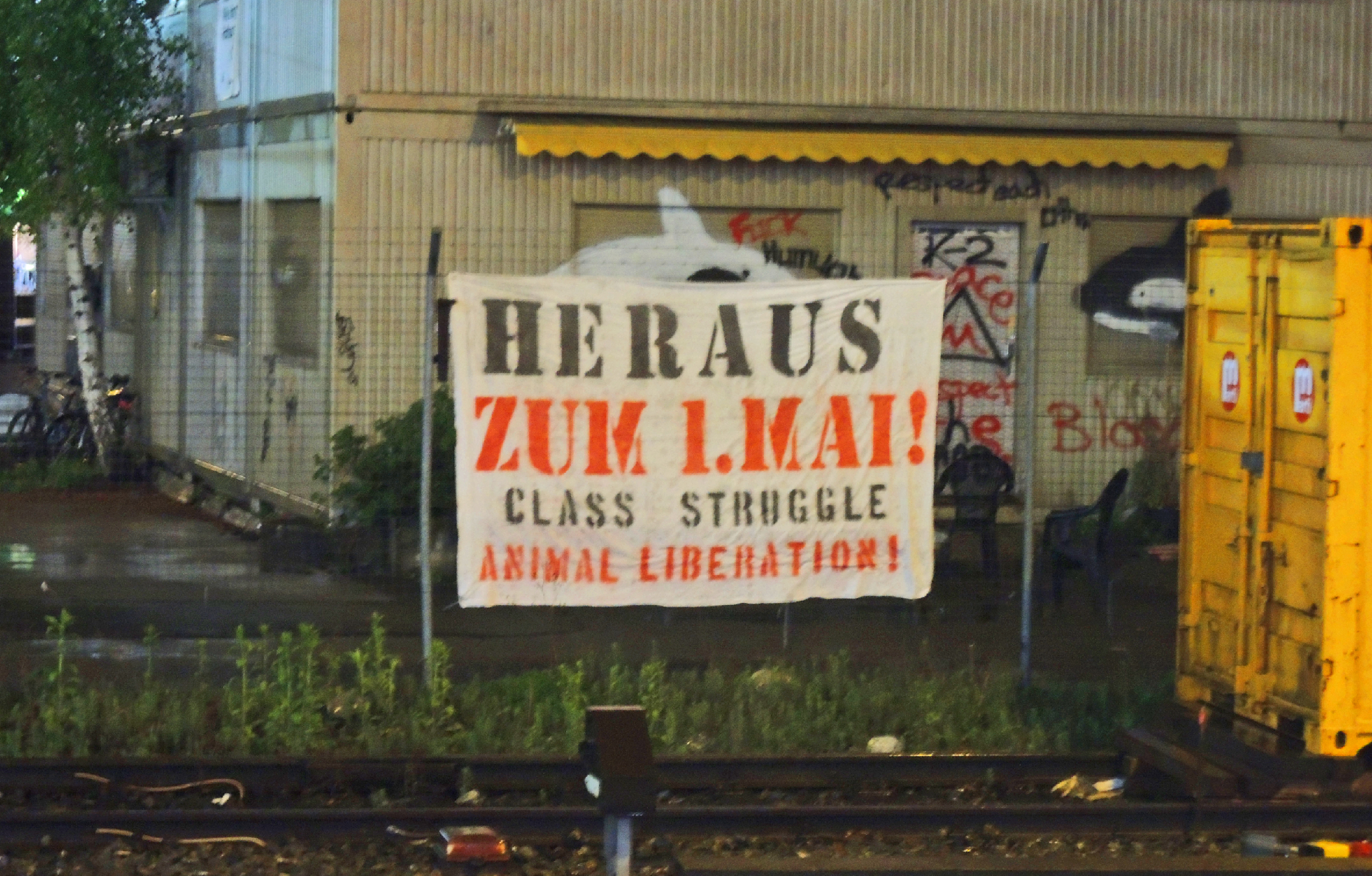 1. Mai Zürich Tiere Tierbfereiung Tierrechte